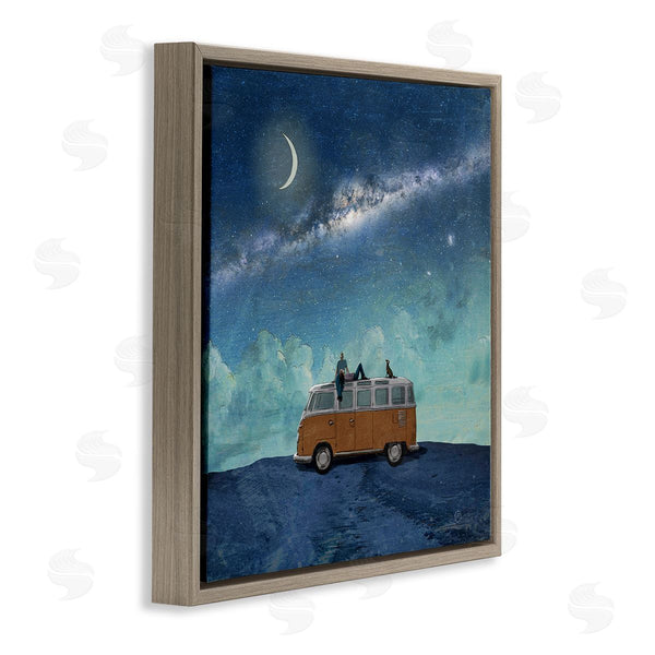 Stupell Industries Paula Belle Flores | Couple & Dog Adventure Wall Art