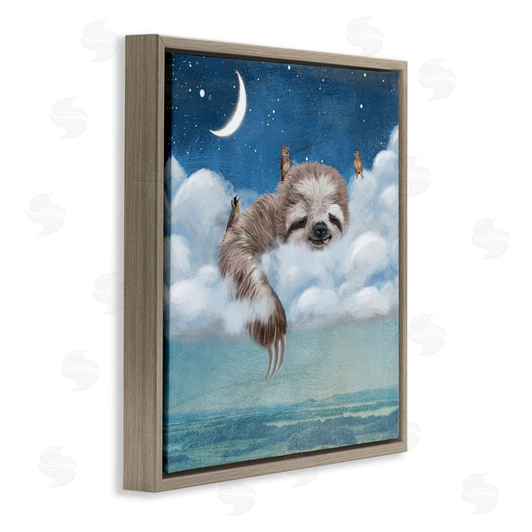 Stupell Industries Paula Belle Flores | Sloth Asleep In Clouds