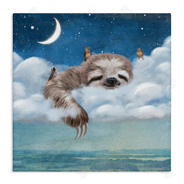 stupell industries Paula Belle Flores | Sloth Asleep in Clouds