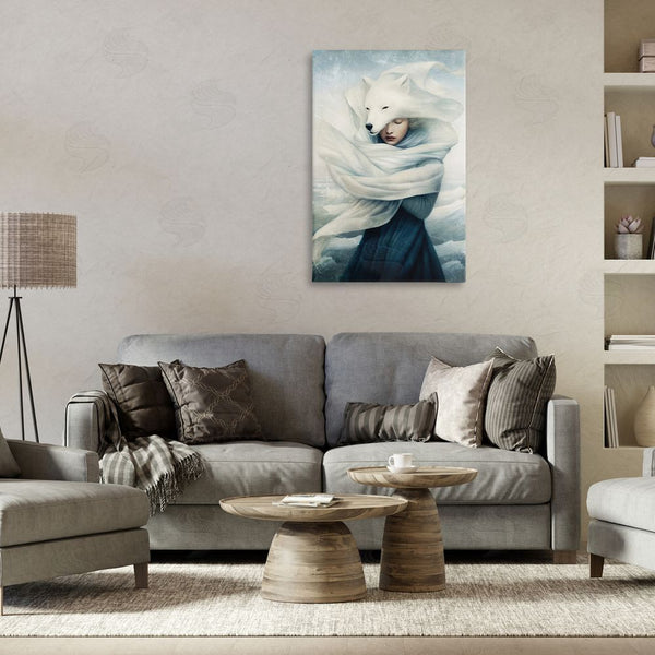 Stupell Industries Paula Belle Flores | Wolf Swathed Woman Wall Art