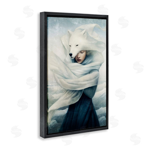 Stupell Industries Paula Belle Flores | Wolf Swathed Woman Wall Art