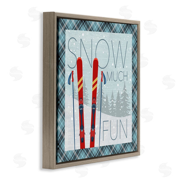 Stupell Industries PDR LLC. | Snow Much Fun With Plaid
