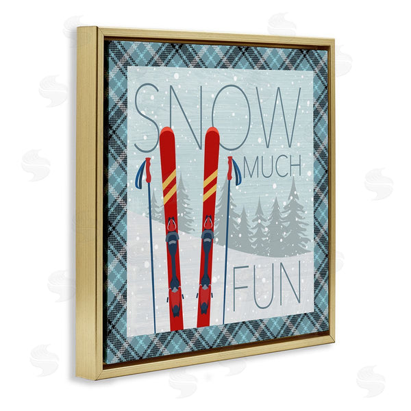 Stupell Industries PDR LLC. | Snow Much Fun With Plaid