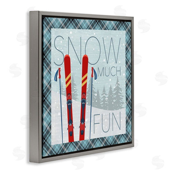 Stupell Industries PDR LLC. | Snow Much Fun With Plaid