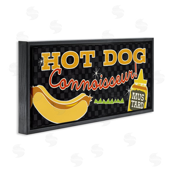 Stupell Industries Pela Studio | Hot Dog Connoisseur Wall Art