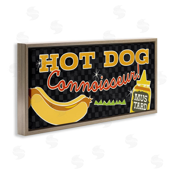 Stupell Industries Pela Studio | Hot Dog Connoisseur Wall Art
