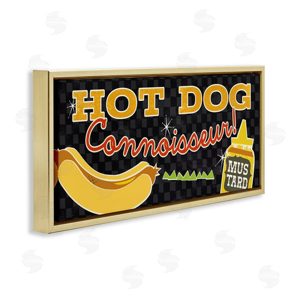 Stupell Industries Pela Studio | Hot Dog Connoisseur Wall Art