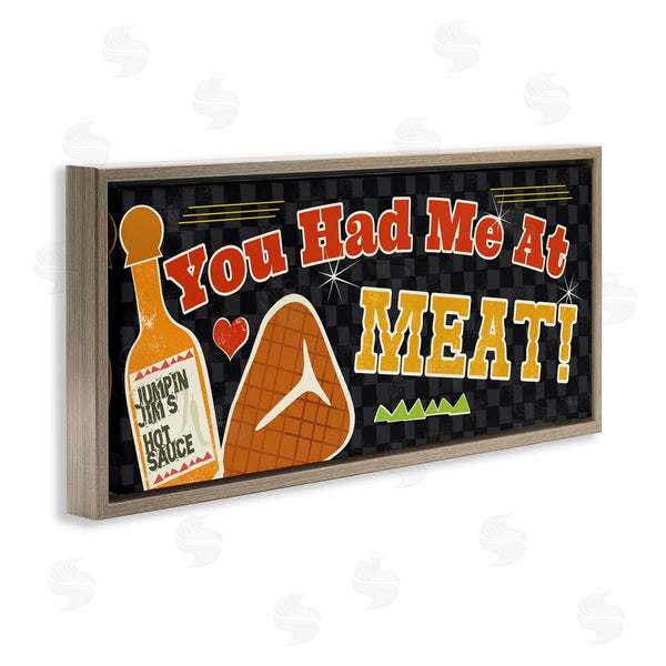 Stupell Industries Pela Studio | You Had Me At Meat Wall Art