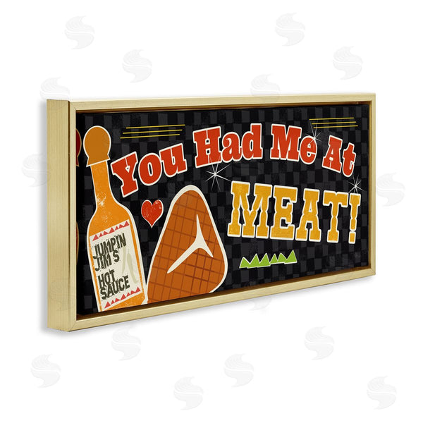 Stupell Industries Pela Studio | You Had Me At Meat Wall Art