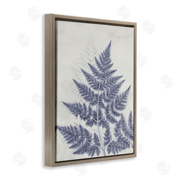 Stupell Industries Pernille Folcarelli | Blue Fern Imprint Wall Art