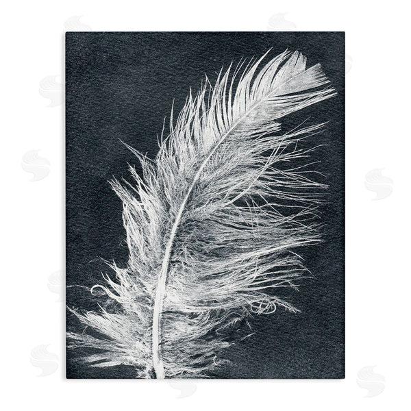 stupell industries Pernille Folcarelli | Blue & White Feather Wall Art
