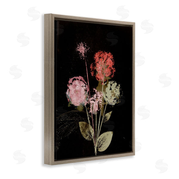 Stupell Industries Pernille Folcarelli | Rustic Roses On Black Wall Art