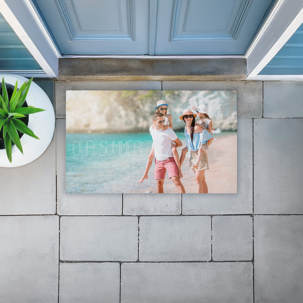 stupell industries Personalized Outdoor Unwoven Doormat with a Custom Image