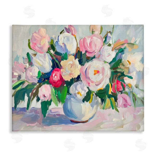 stupell industries Petal Prints Design | Abstract Colorful Bouquet Pastel Wall Art