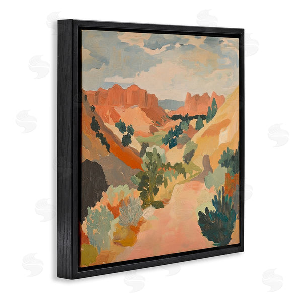 Stupell Industries Petal Prints Design | Abstract Desert Scene
