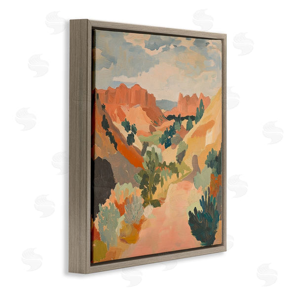 Stupell Industries Petal Prints Design | Abstract Desert Scene