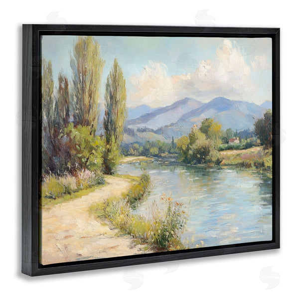 Stupell Industries Petal Prints Design | Along The Mountain River