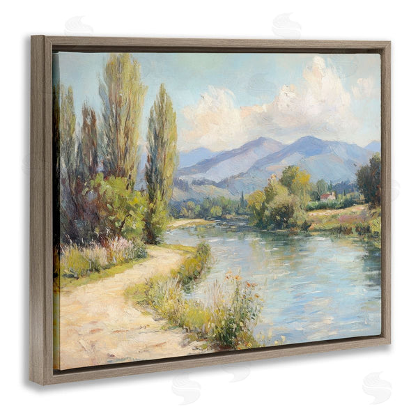 Stupell Industries Petal Prints Design | Along The Mountain River