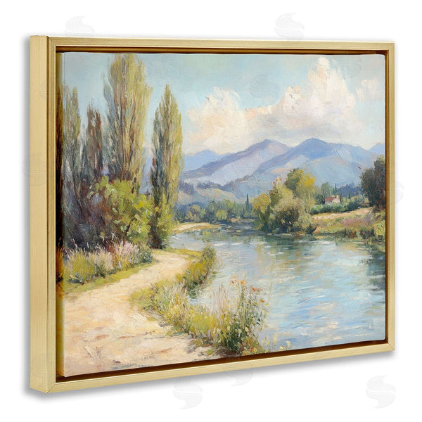Stupell Industries Petal Prints Design | Along The Mountain River