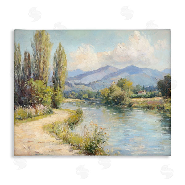 stupell industries Petal Prints Design | Along The Mountain River