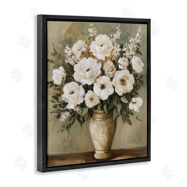 Stupell Industries Petal Prints Design | Antique Floral Blossom Arrangement Wall Art