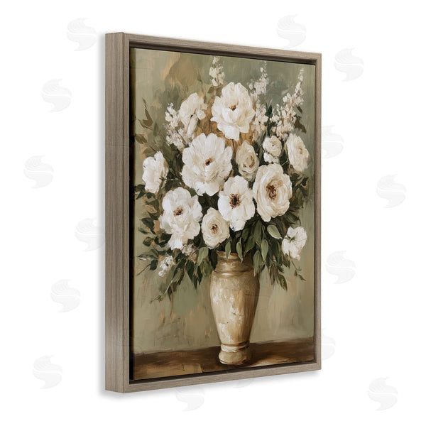Stupell Industries Petal Prints Design | Antique Floral Blossom Arrangement Wall Art