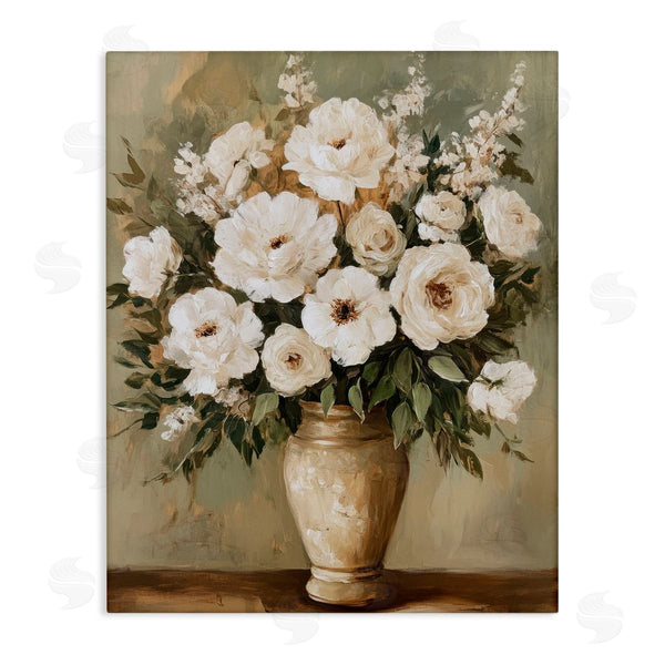 stupell industries Petal Prints Design | Antique Floral Blossom Arrangement Wall Art