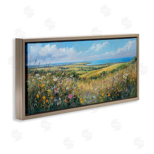 Stupell Industries Petal Prints Design | Away In A Valley Landscape Wall Art