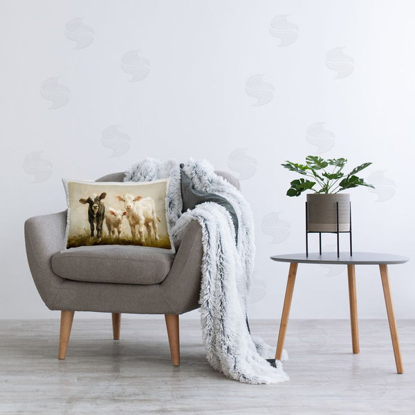 Stupell Industries Petal Prints Design | Baby Cattle Trio