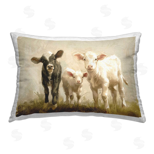 Stupell Industries Petal Prints Design | Baby Cattle Trio