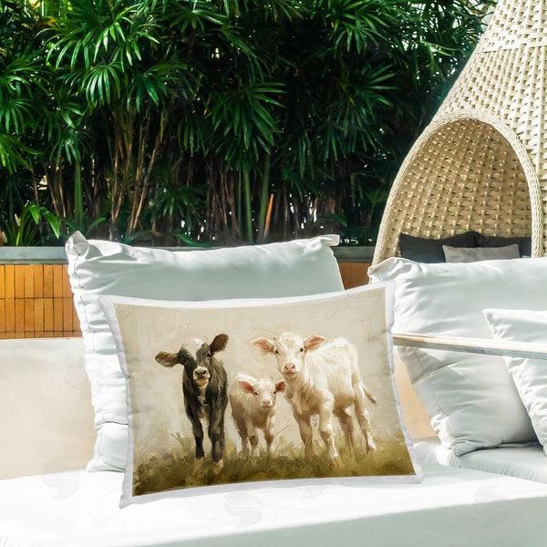 Stupell Industries Petal Prints Design | Baby Cattle Trio