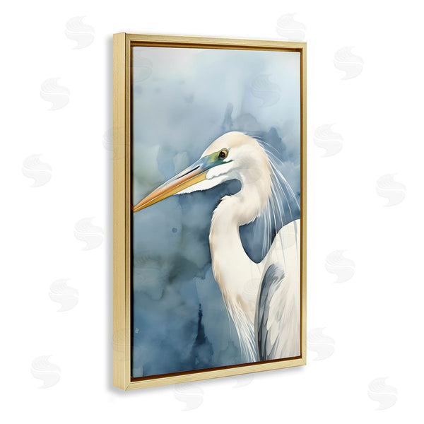 Stupell Industries Petal Prints Design | Beach Bird On Blue