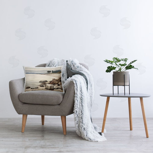 Stupell Industries Petal Prints Design | Beach Rock View