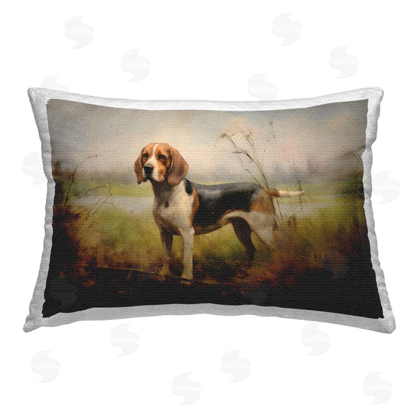 Stupell Industries Petal Prints Design | Beagle Dog Rural Field