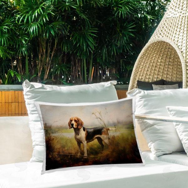 Stupell Industries Petal Prints Design | Beagle Dog Rural Field