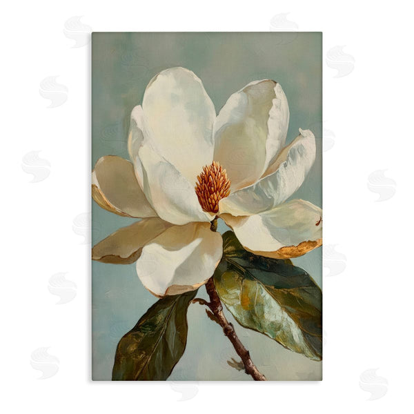 stupell industries Petal Prints Design | Blossomed White Magnolia Floral Wall Art