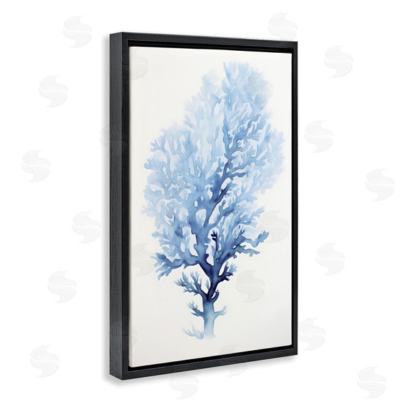 Stupell Industries Petal Prints Design | Blue Coral Impression