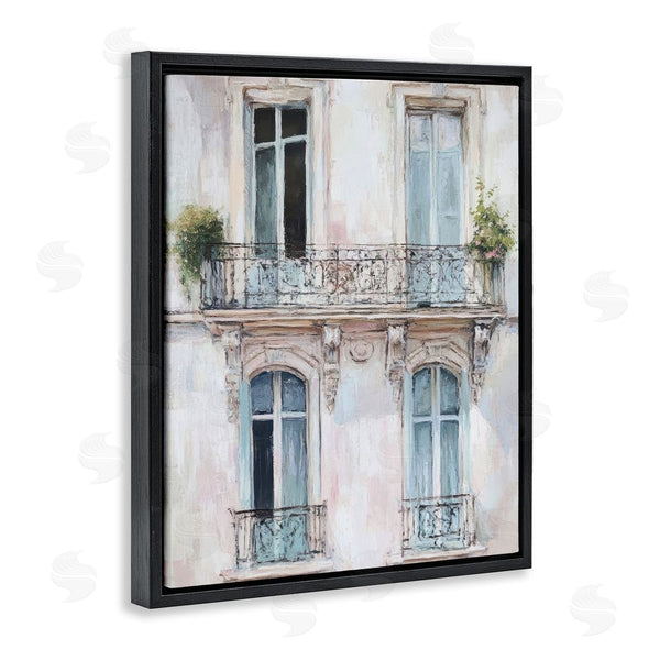 Stupell Industries Petal Prints Design | Blue Windows On City Buildings Wall Art
