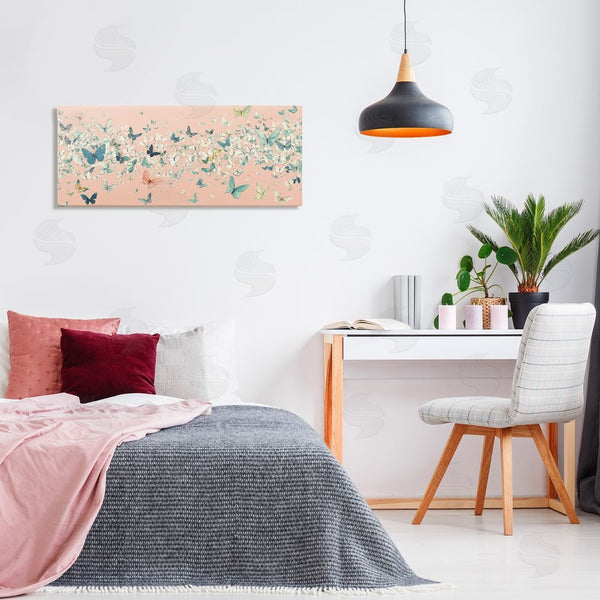 Stupell Industries Petal Prints Design | Blush Butterfly Soiree Wall Art
