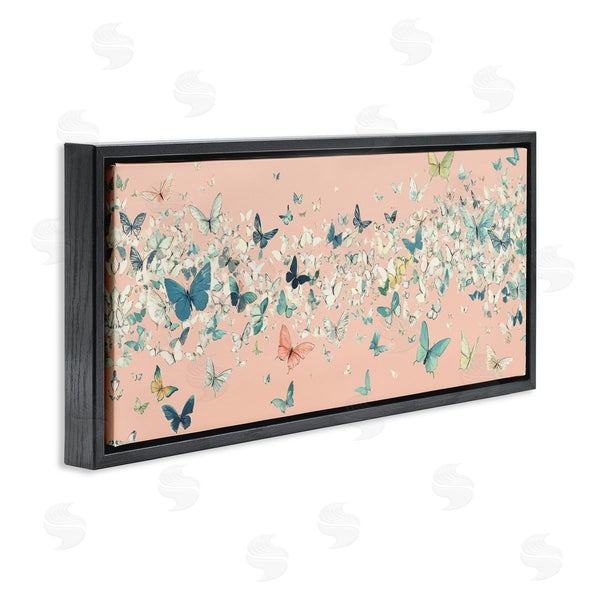 Stupell Industries Petal Prints Design | Blush Butterfly Soiree Wall Art