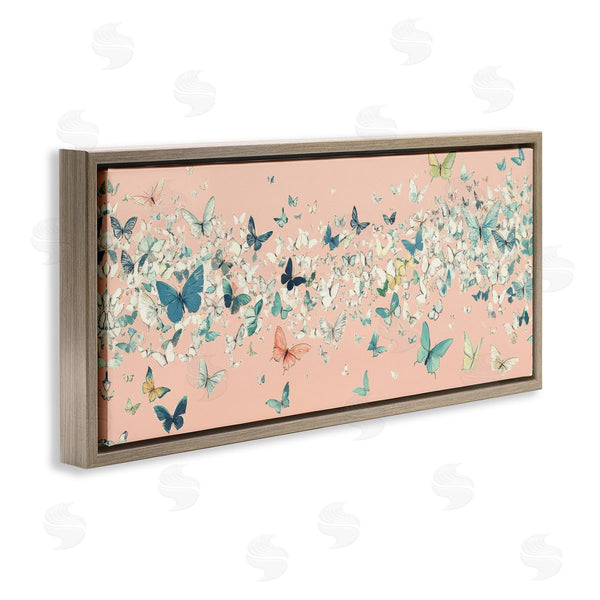 Stupell Industries Petal Prints Design | Blush Butterfly Soiree Wall Art