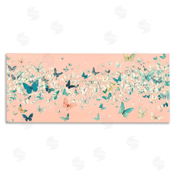 stupell industries Petal Prints Design | Blush Butterfly Soiree Wall Art