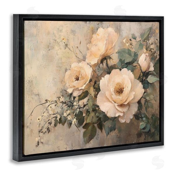 Stupell Industries Petal Prints Design | Blush Roses Blooming