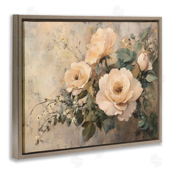 Stupell Industries Petal Prints Design | Blush Roses Blooming