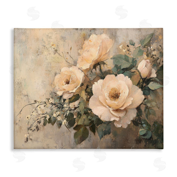 stupell industries Petal Prints Design | Blush Roses Blooming