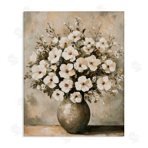 stupell industries Petal Prints Design | Bold Contrast Floral Arrangement Wall Art