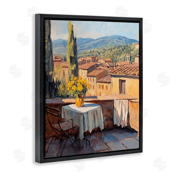 Stupell Industries Petal Prints Design | Breakfast On The Balcony