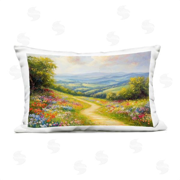 Stupell Industries Petal Prints Design | Bright And Sunny Wildflowers Printed Throw Pillow