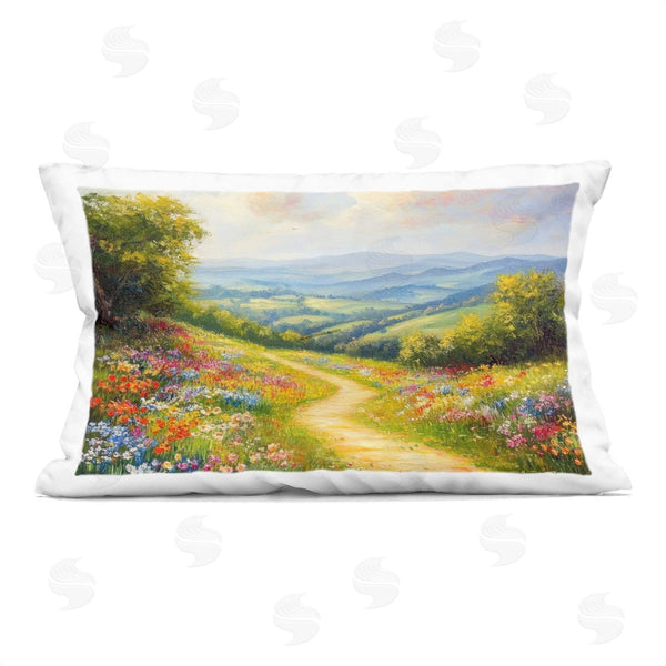 stupell industries Petal Prints Design | Bright and Sunny Wildflowers Printed Throw Pillow