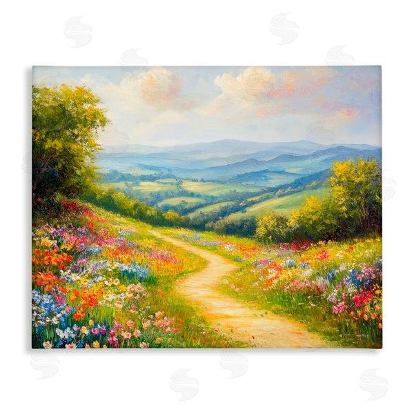 stupell industries Petal Prints Design | Bright and Sunny Wildflowers